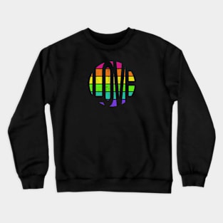 Rainbow Love Crewneck Sweatshirt